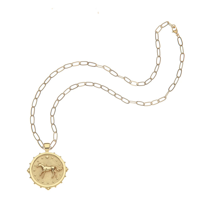 COURAGE Horse Original Pendant Necklace