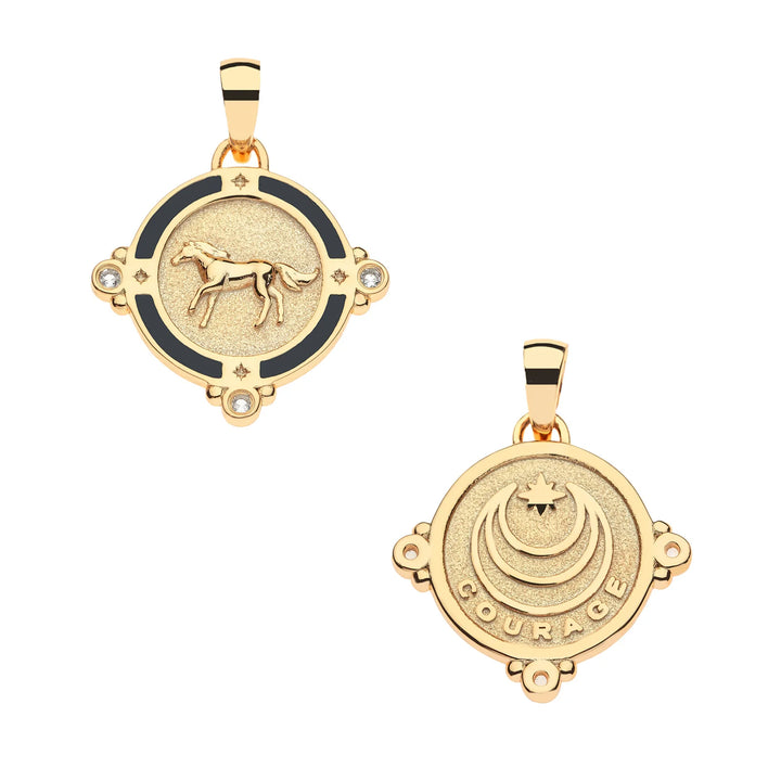 COURAGE Horse Petite Embellished