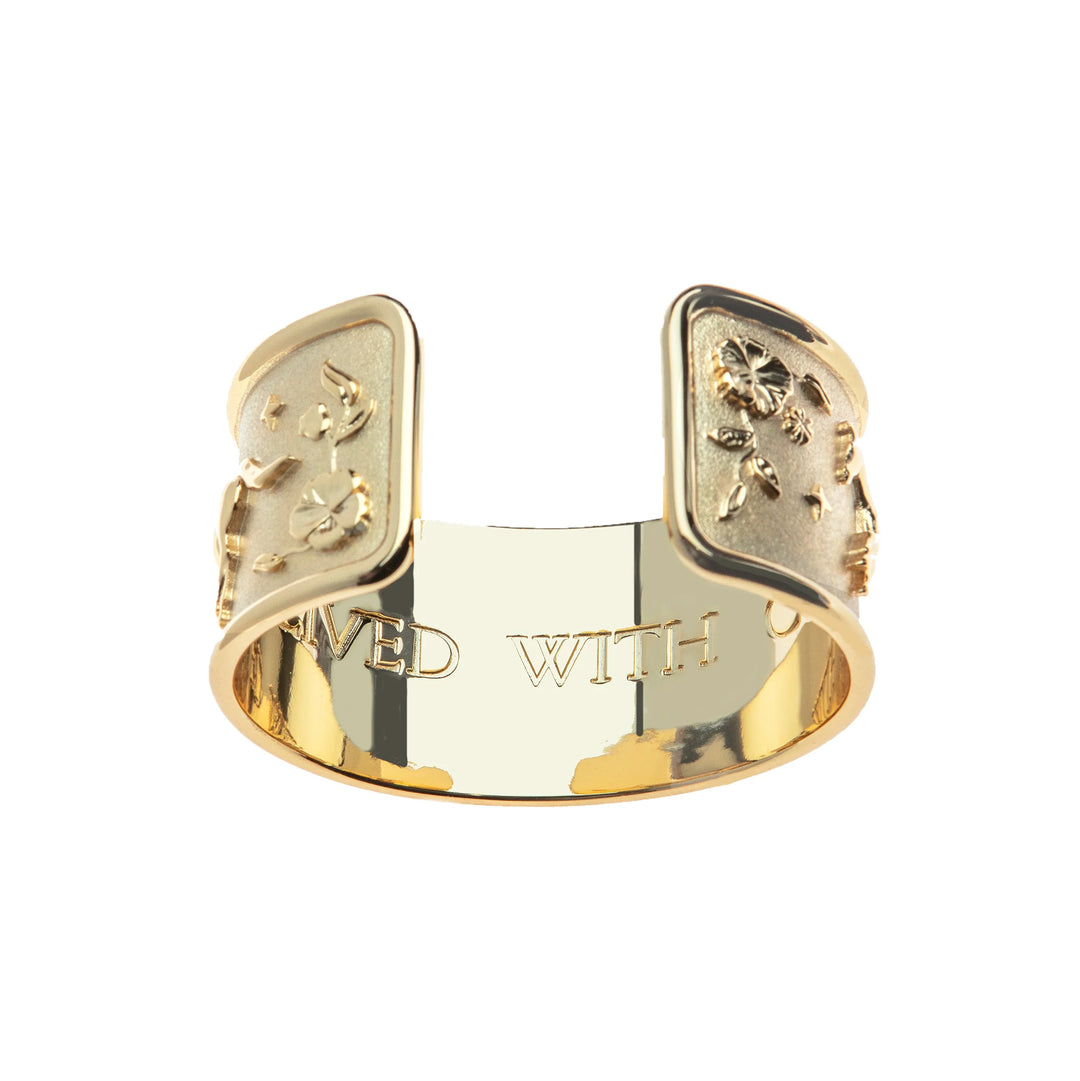COURAGE Run with the Horses Cuff