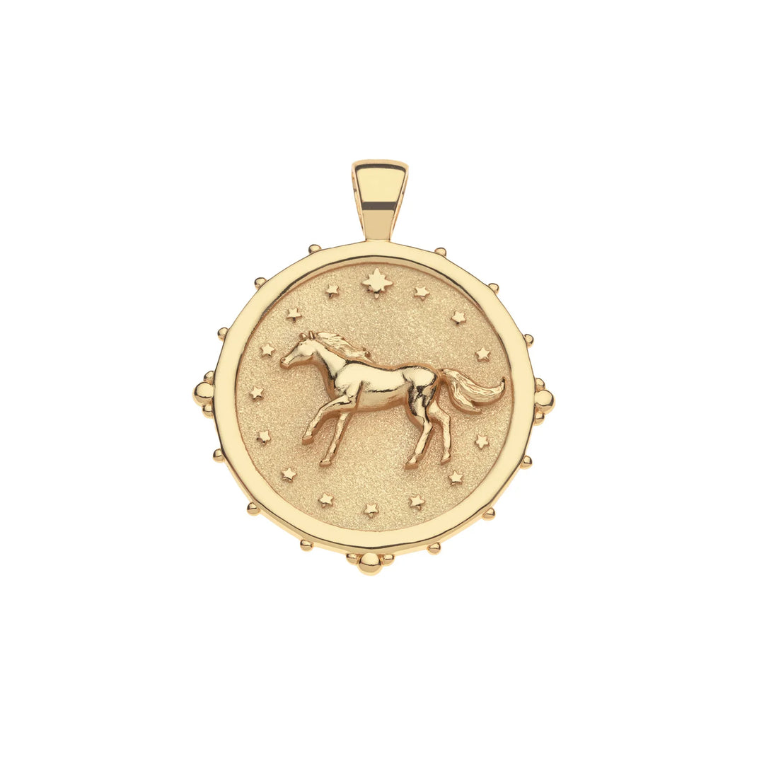 COURAGE Horse Original Pendant Necklace