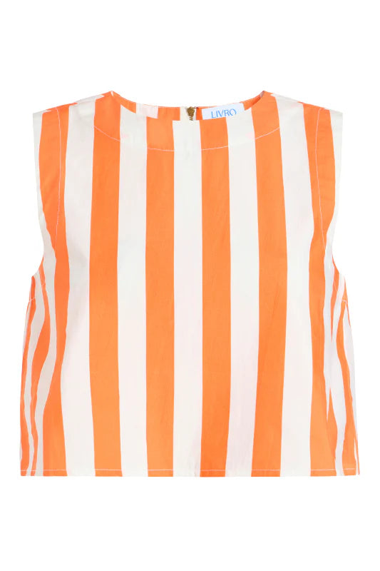Crop Top in Sunny Stripes