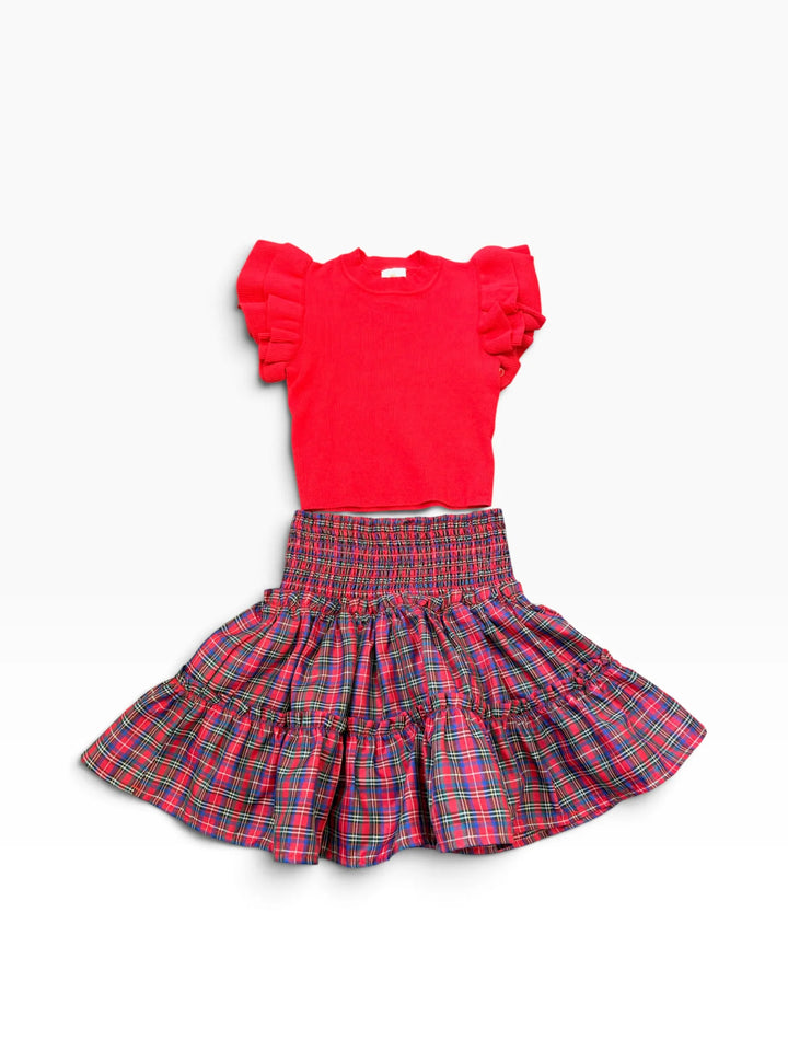 Annie Tween Sweater | Red
