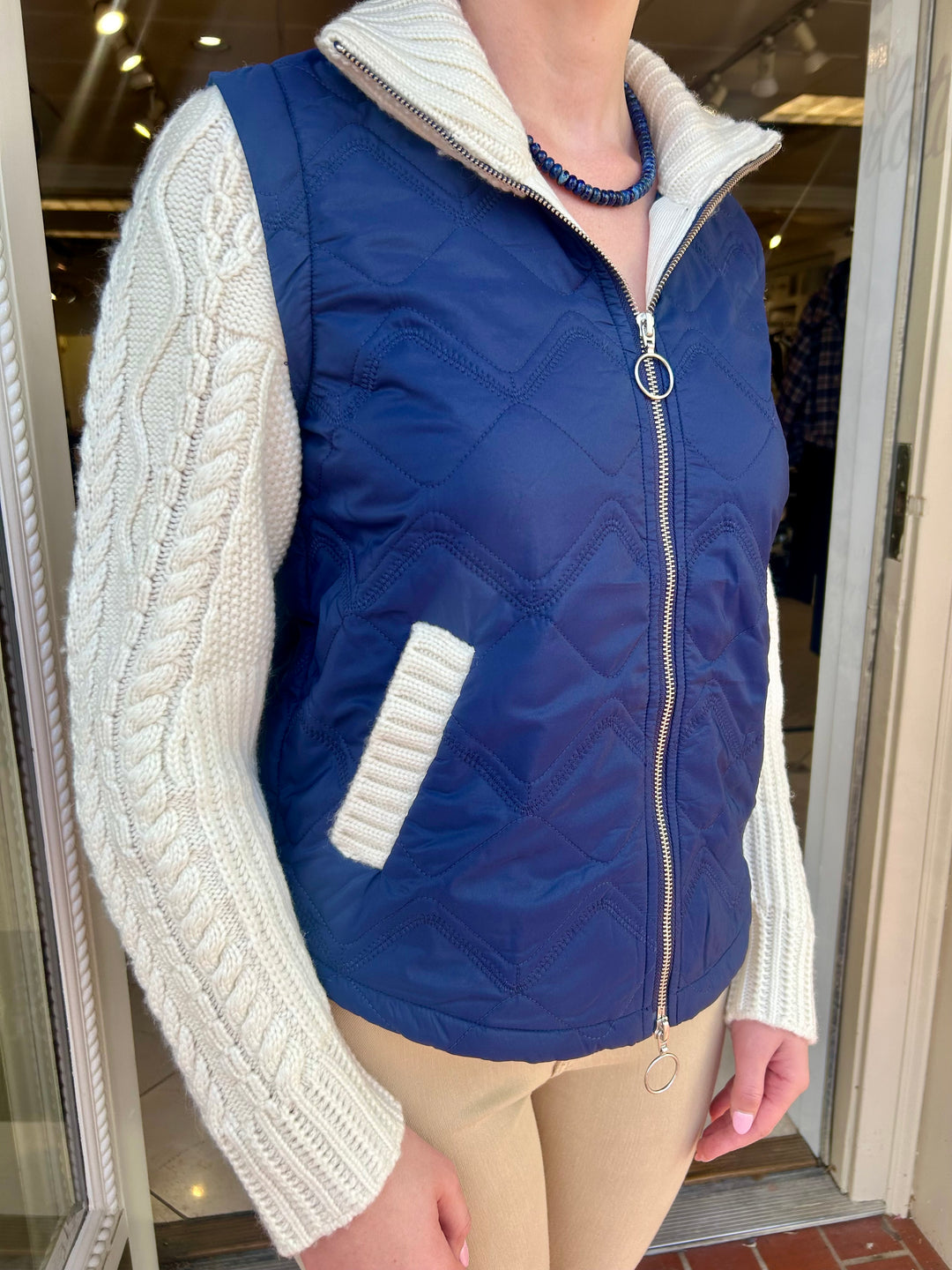 Andie Jacket | Navy