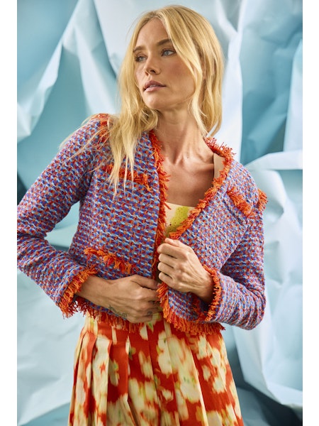 Coco Jacket | Mariner Tweed (2/15 SHIP) - Charlotte's Inc