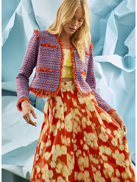 Coco Jacket | Mariner Tweed (2/15 SHIP) - Charlotte's Inc