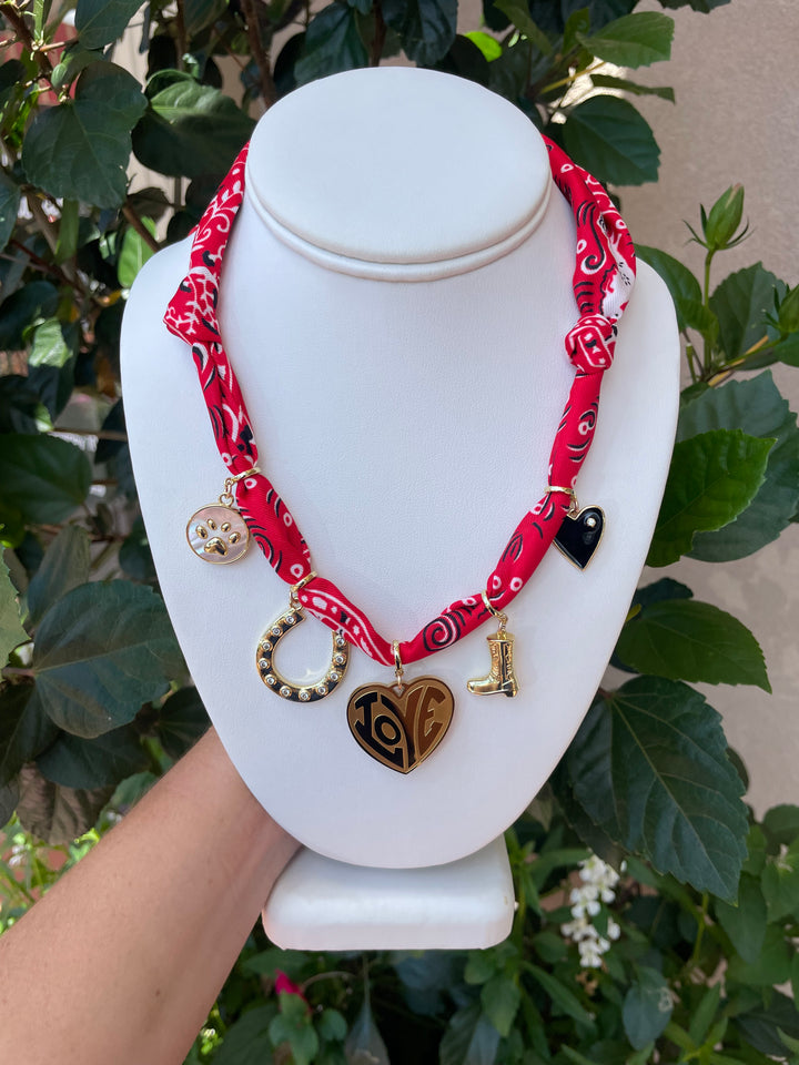 Assorted Gameday Scarf Necklaces