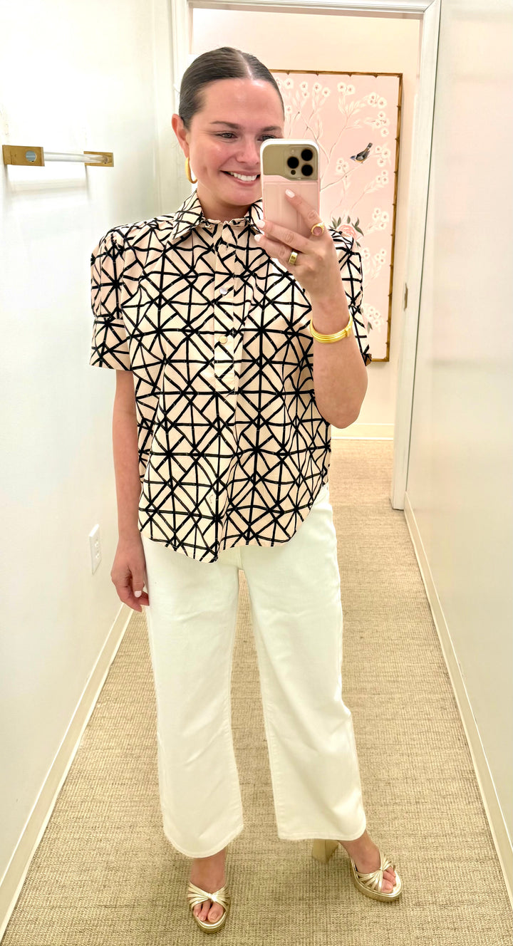 Everything Short Sleeve Top | Black Bamboo