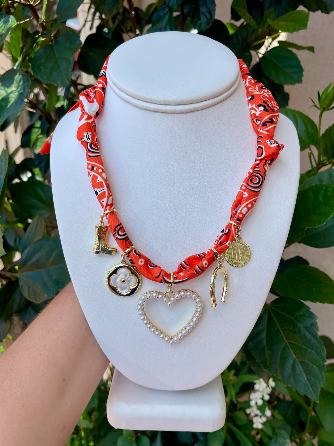Assorted Gameday Scarf Necklaces