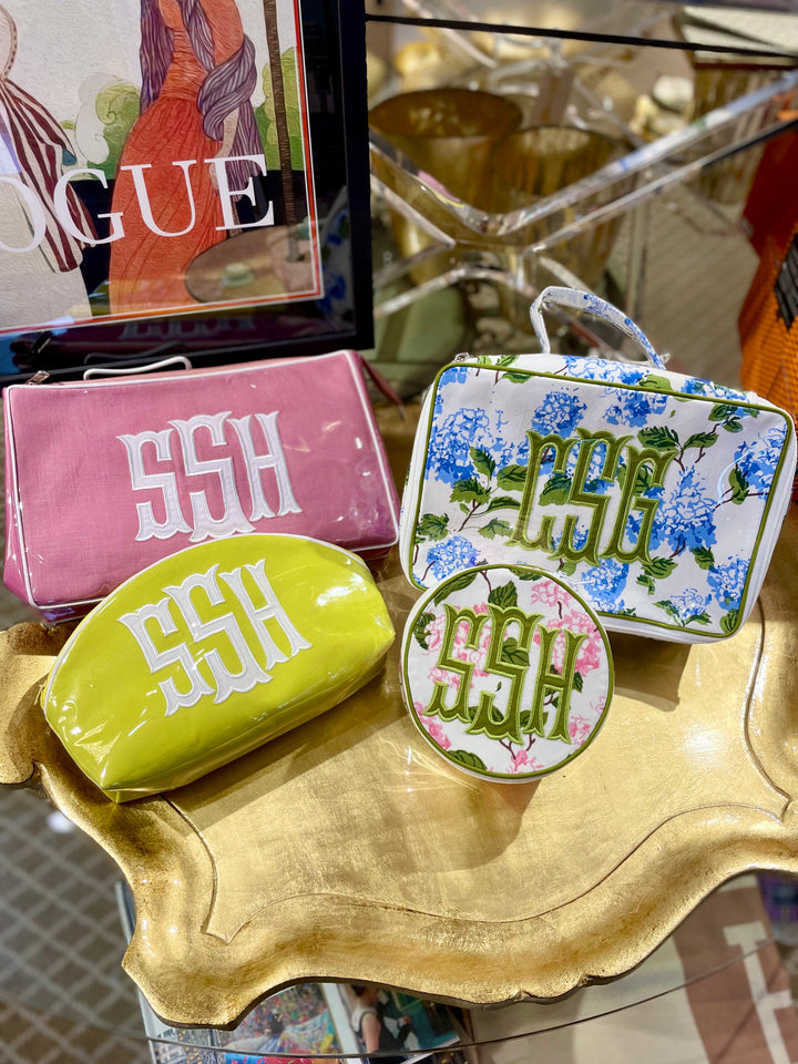 Assorted Personalized Cosmetic Bags | +Colors
