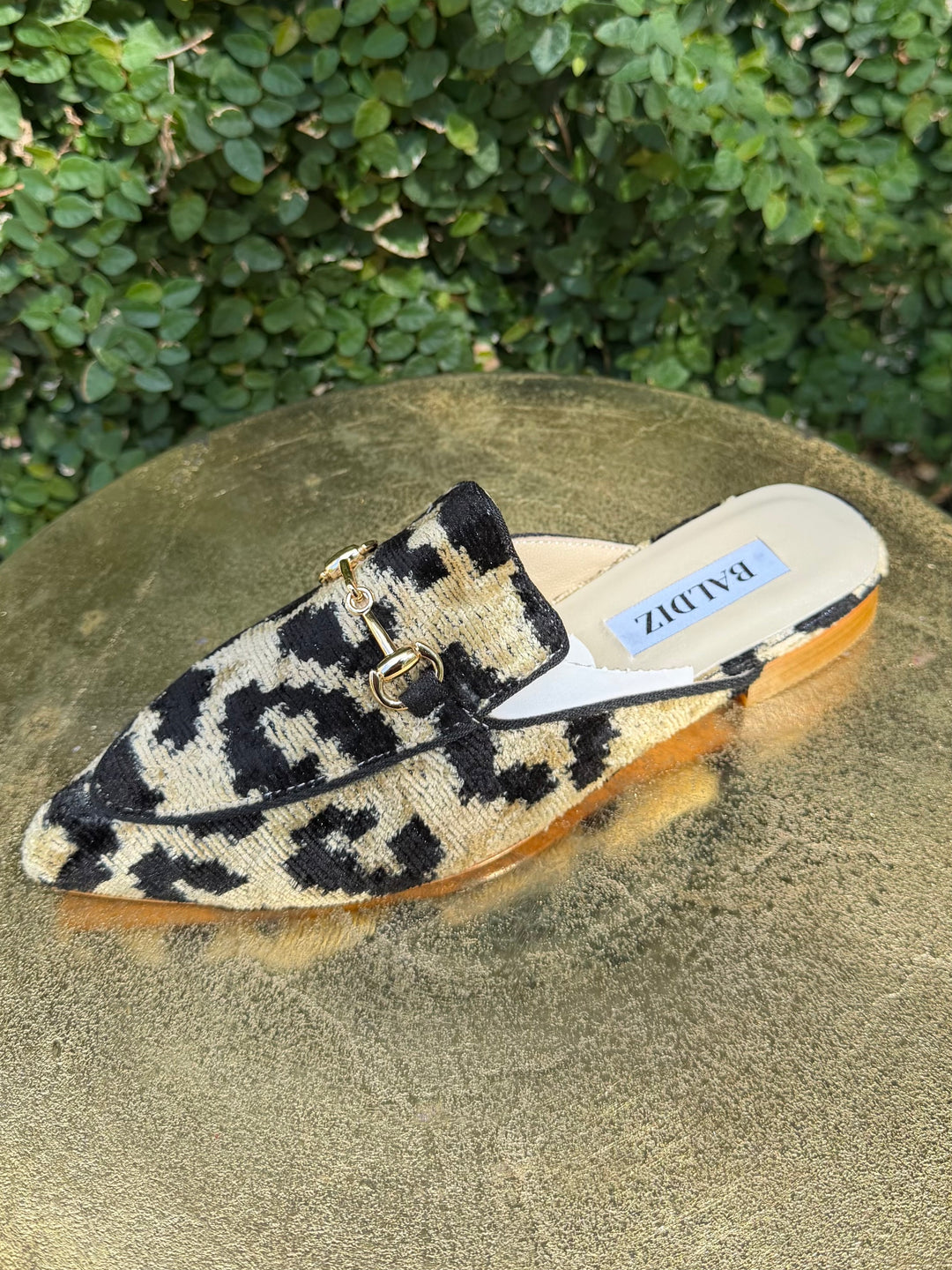 Olivia Slide | Cream Leopard