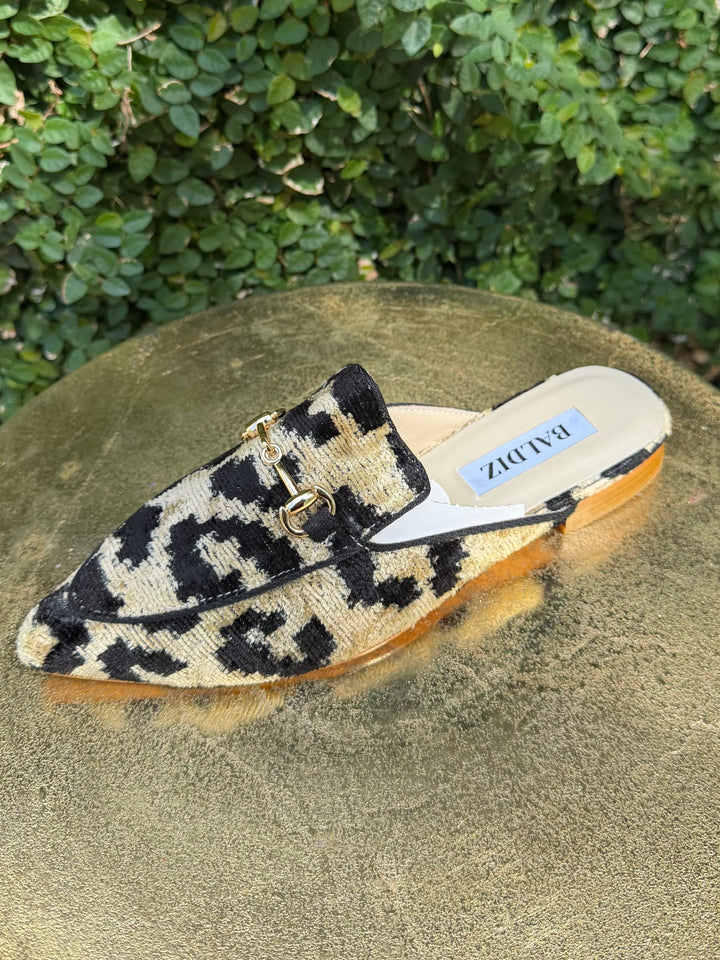 Olivia Slide | Cream Leopard