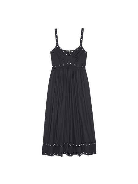 The Reyes Dress | Black Studs