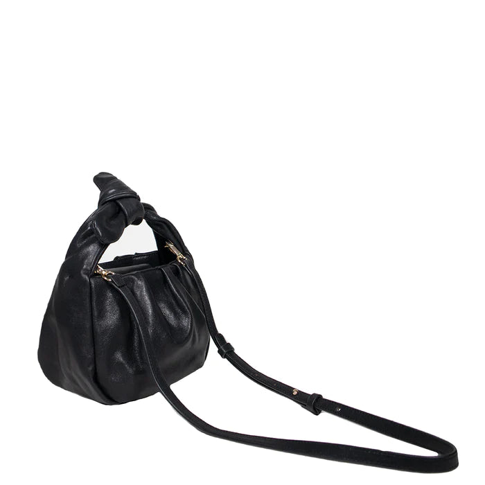 Daryl Bow Tie Crossbody | Black