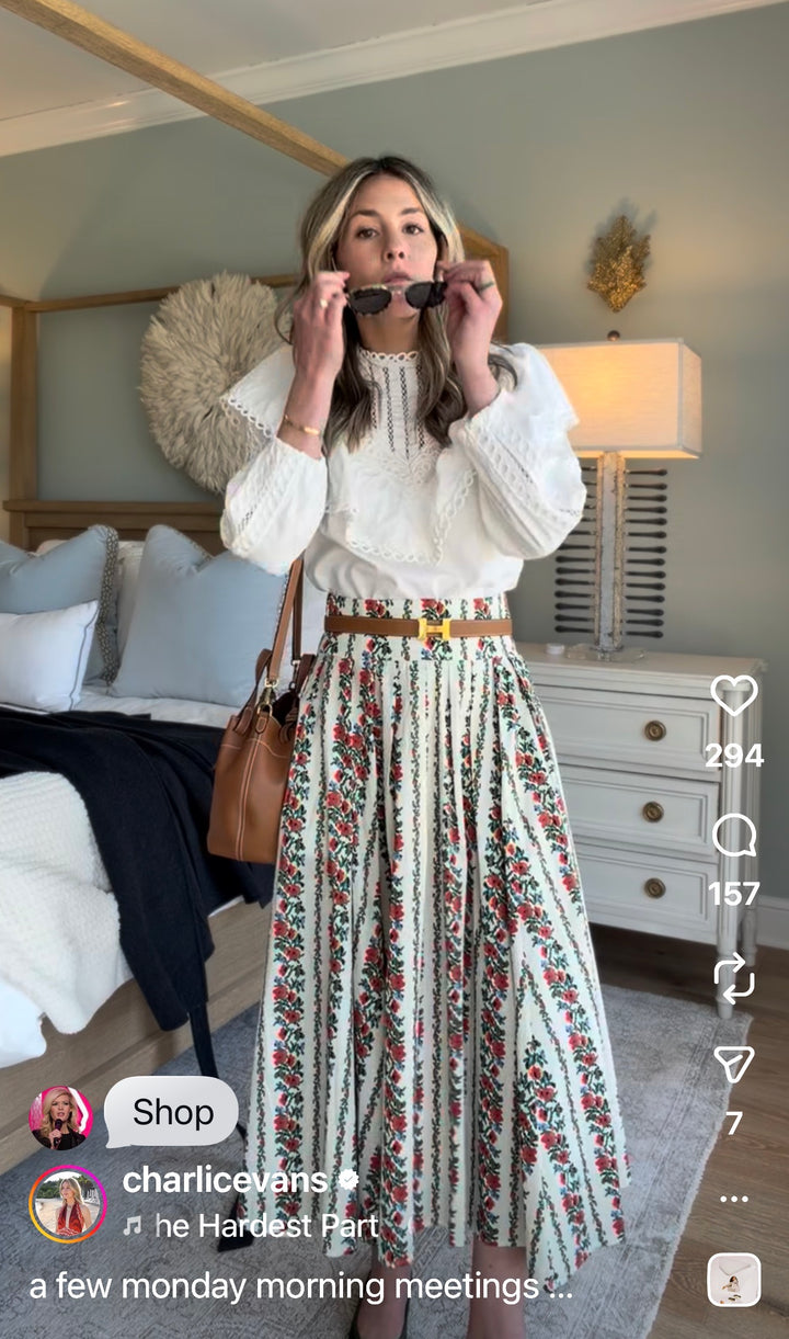 The Regency Skirt | Tapestry Floral