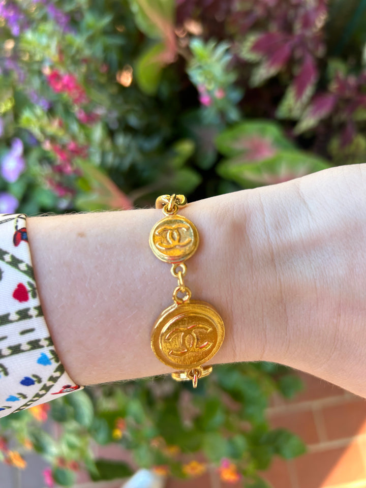 CC Three Coin Bracelet