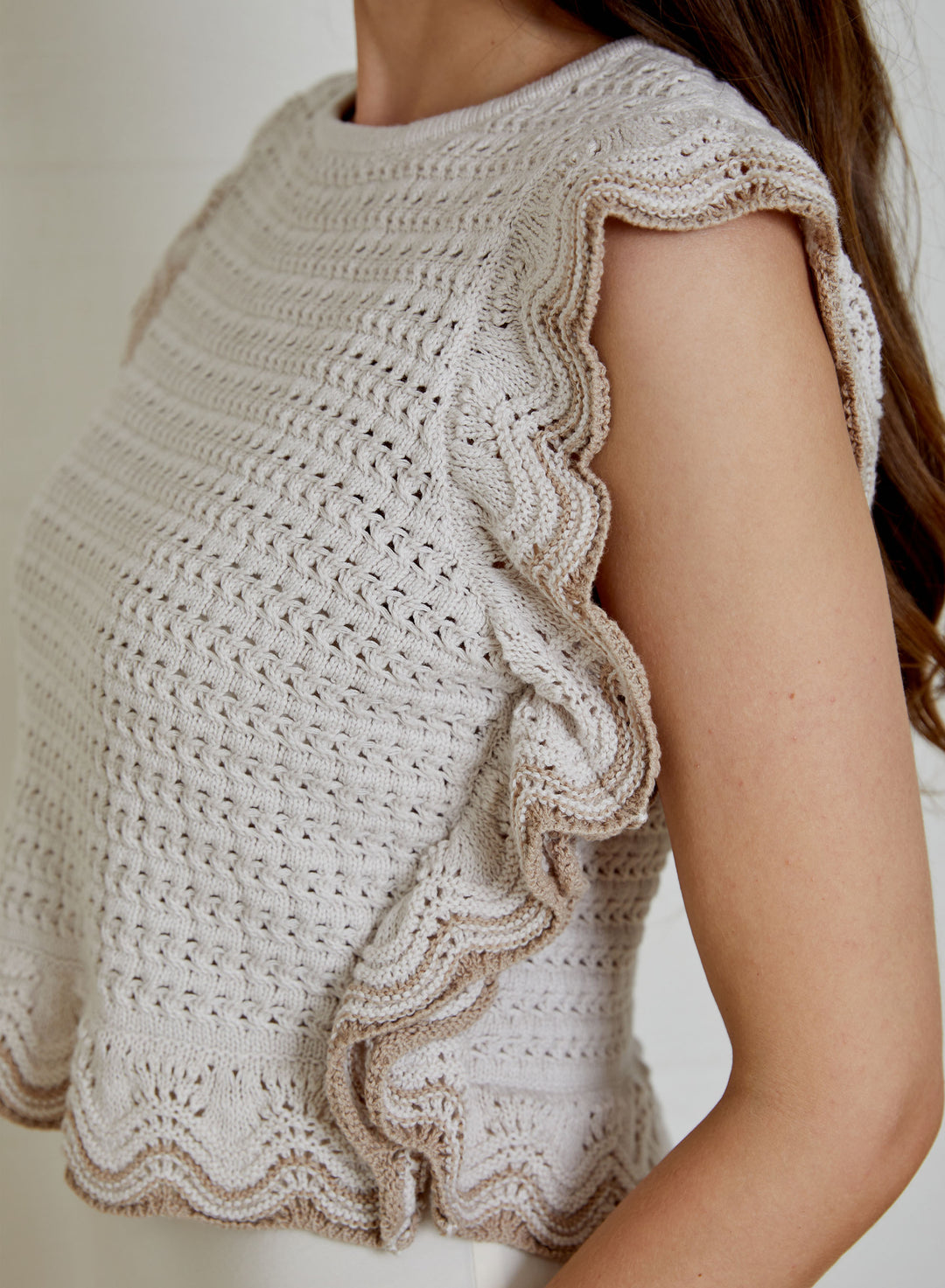 Vic Sweater Dress Combo | Seashell - Charlotte's Inc