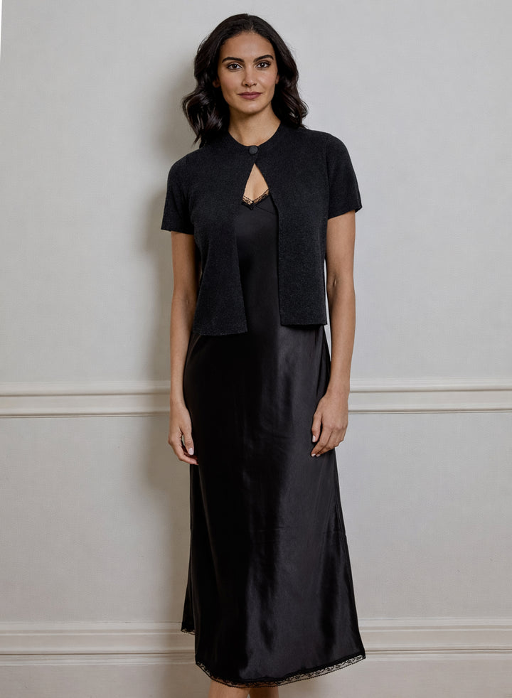 Viv Sweater Dress Combo | Shadow