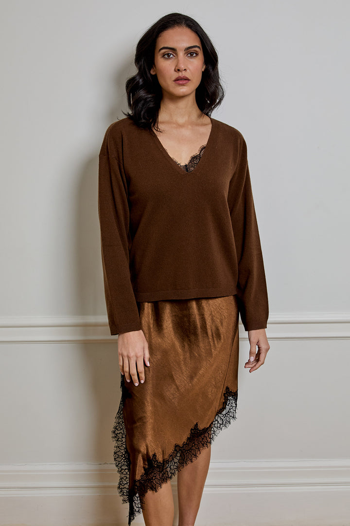 Isa Sweater Dress Combo | Espresso