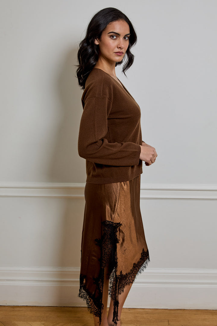 Isa Sweater Dress Combo | Espresso