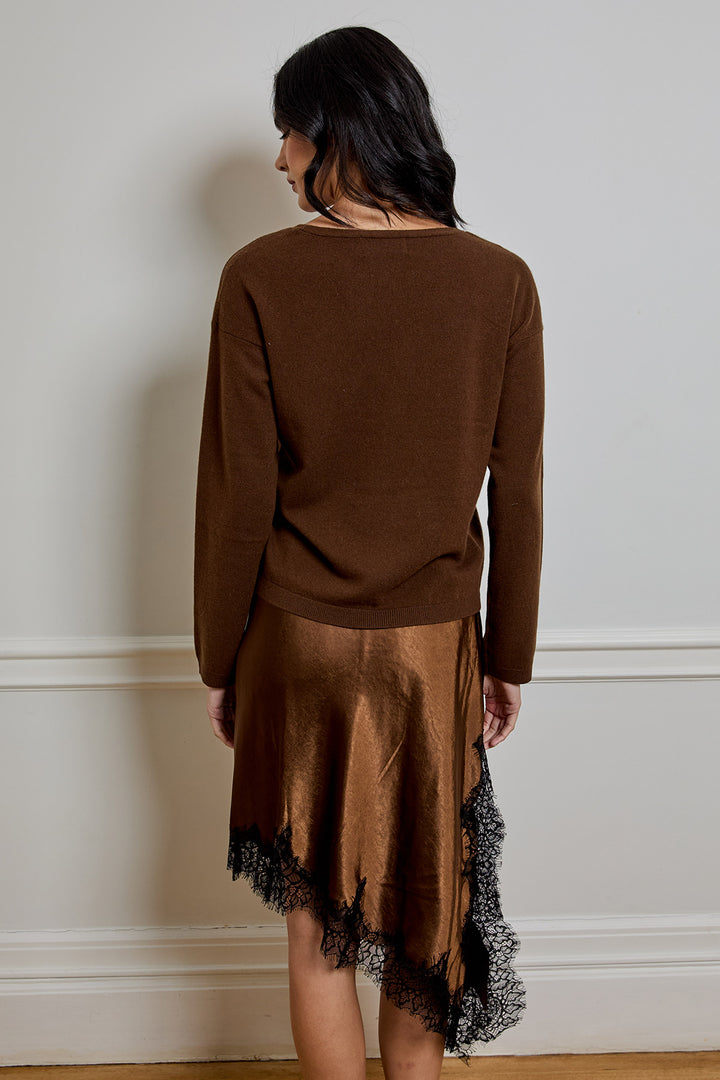 Isa Sweater Dress Combo | Espresso