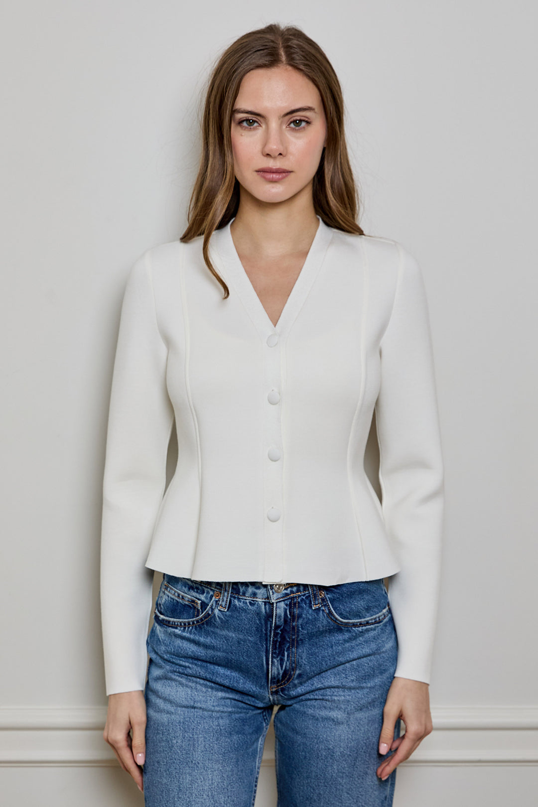 Marlena Top | Scuba White