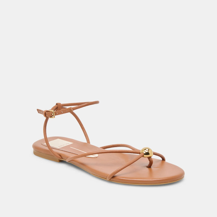 Kenley Sandals | Saddle Leather