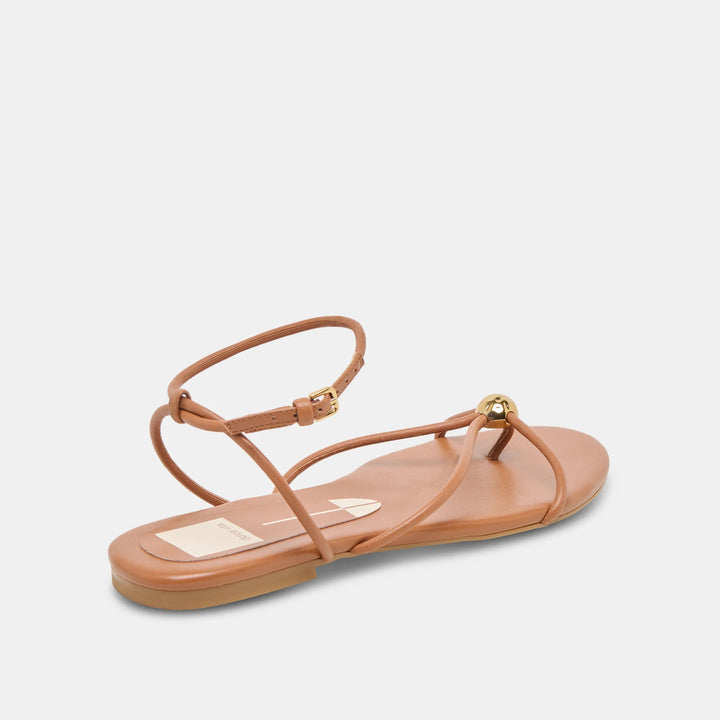 Kenley Sandals | Saddle Leather