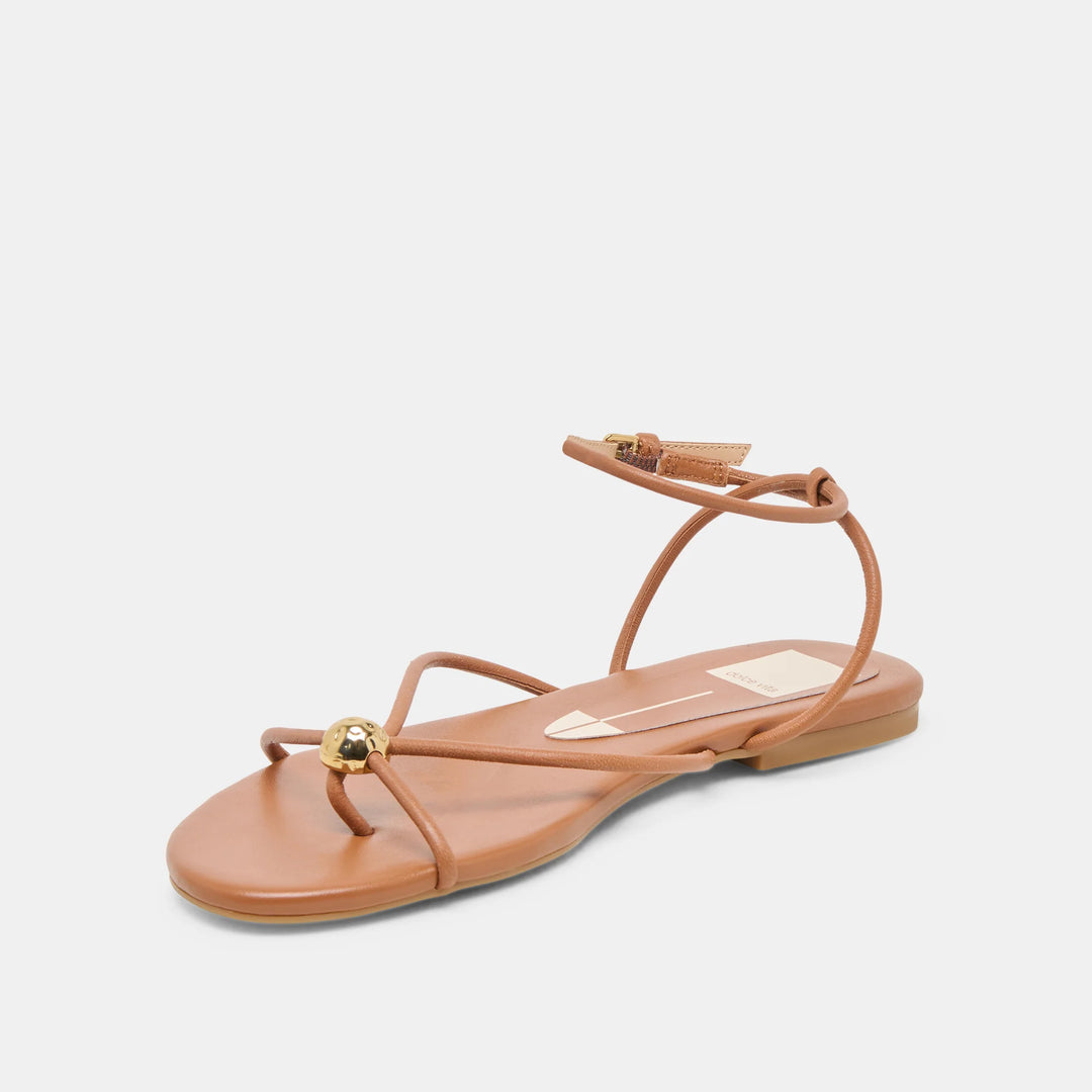 Kenley Sandals | Saddle Leather