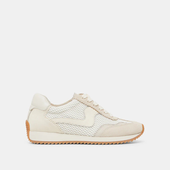 B.NTCD Mesh Sneakers | White