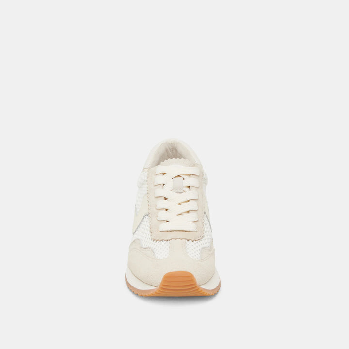 B.NTCD Mesh Sneakers | White