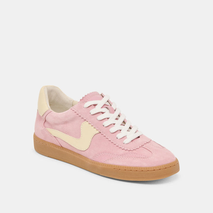 Notice Sneaker | Pink Suede