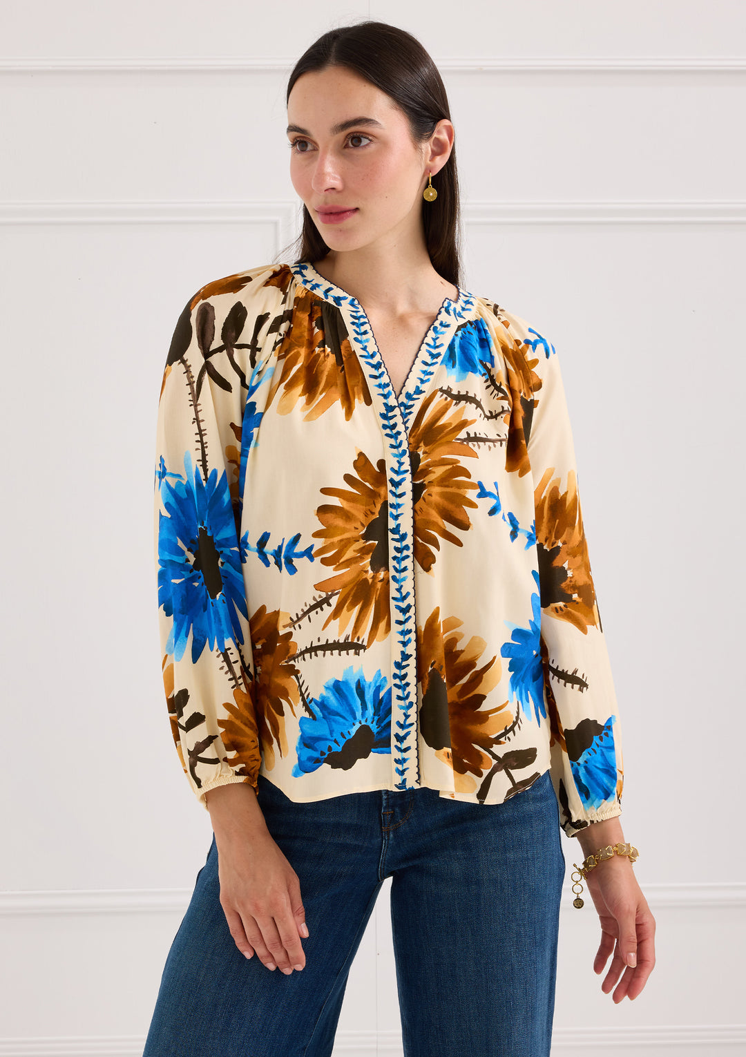The Dori Shirt | Sunflower Haze