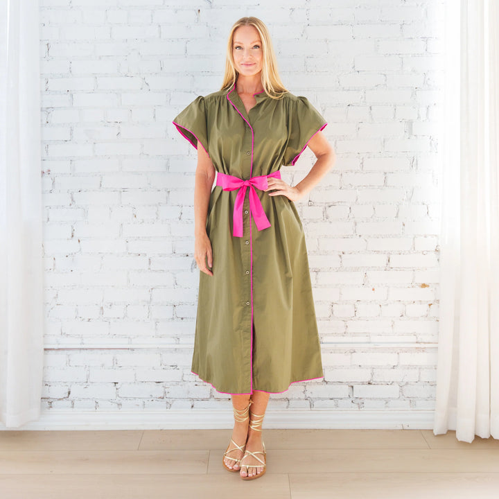 Cassie Dress | Olive