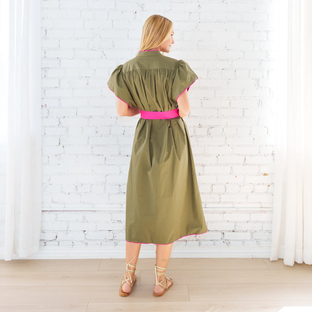Cassie Dress | Olive
