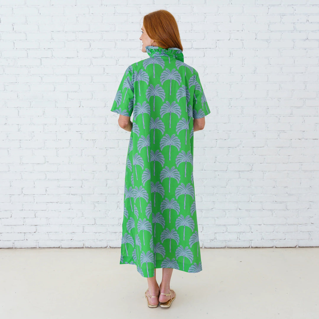 Georgia Palm Dress | Green