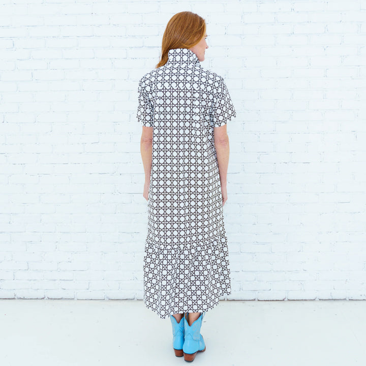 Maddie Basket Dress | Brown