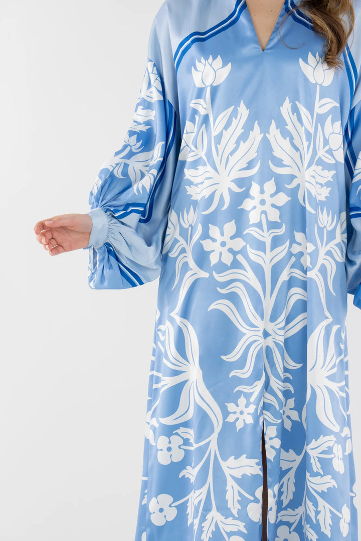 Fiona Dress | Dutch Tile - Charlotte's Inc