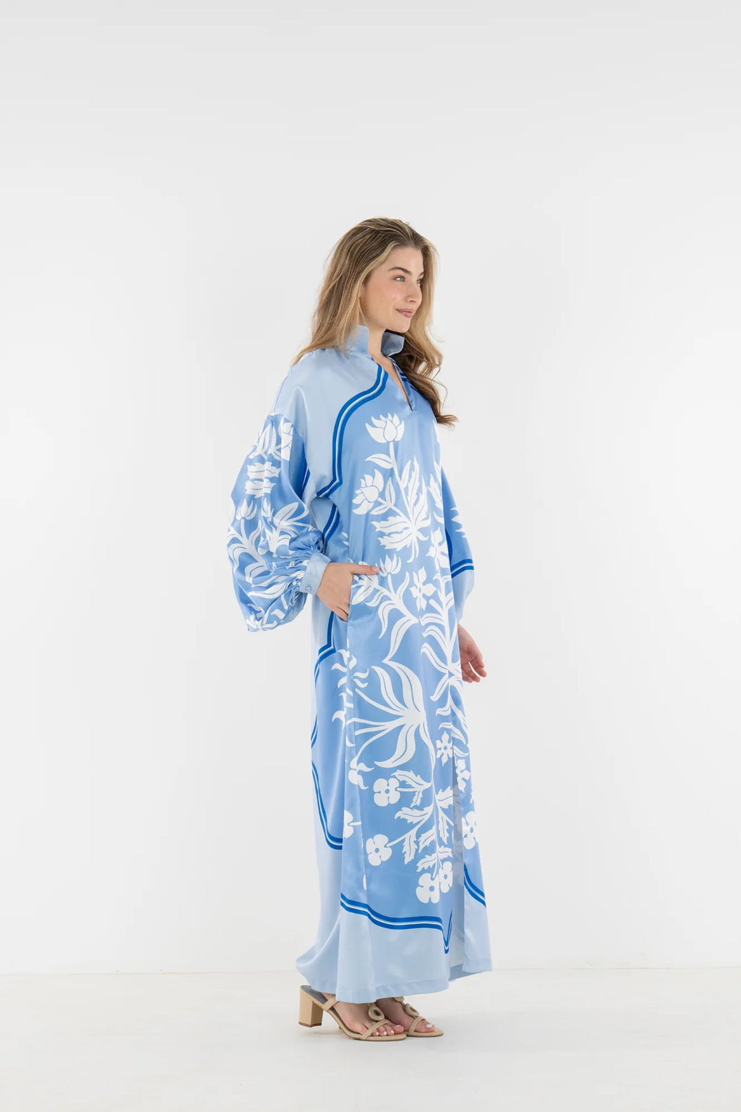 Fiona Dress | Dutch Tile - Charlotte's Inc