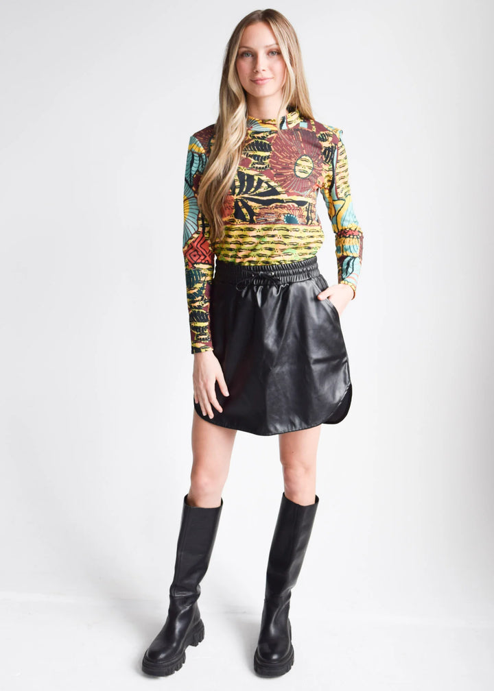 Track Skirt | Black