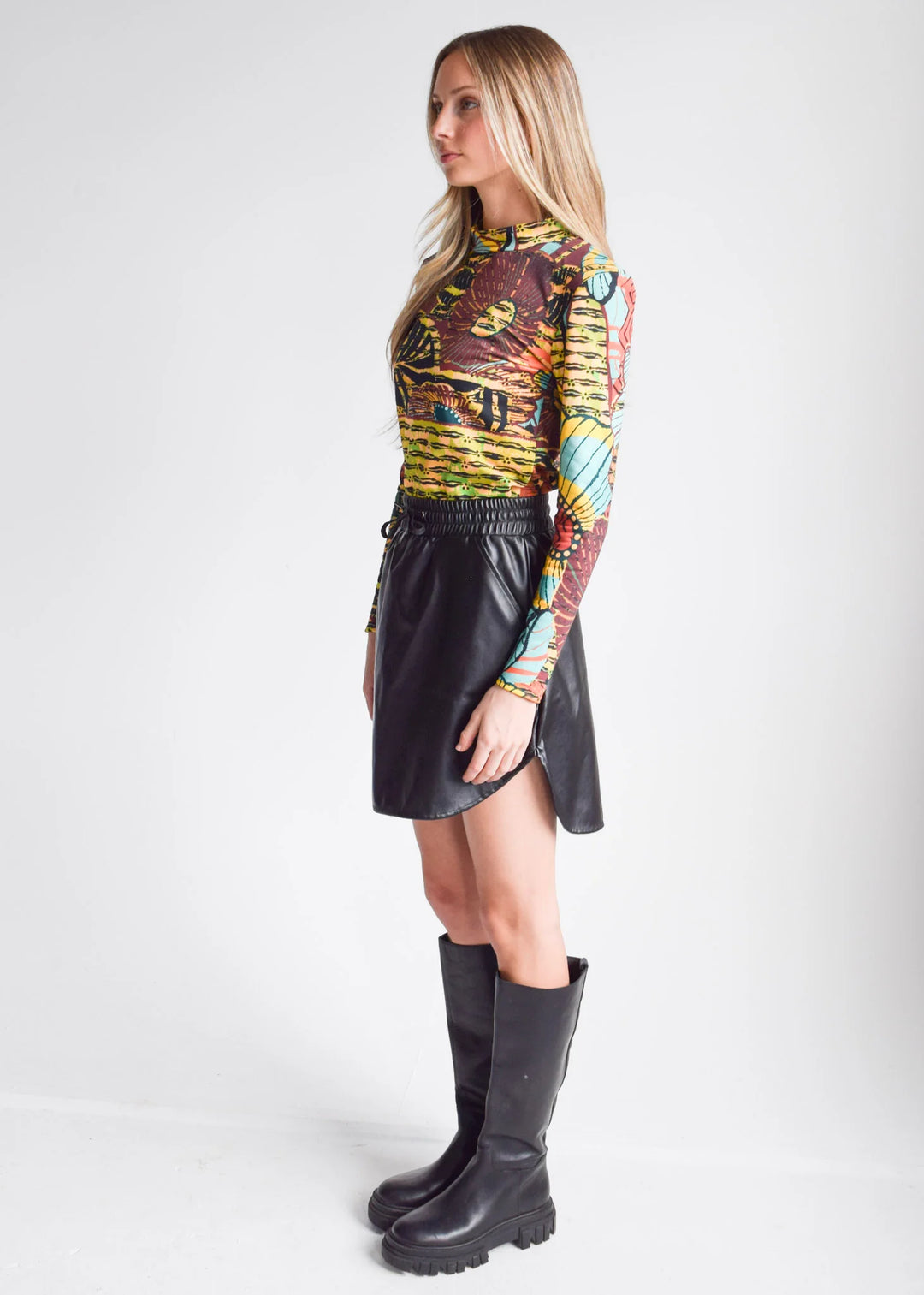 Track Skirt | Black