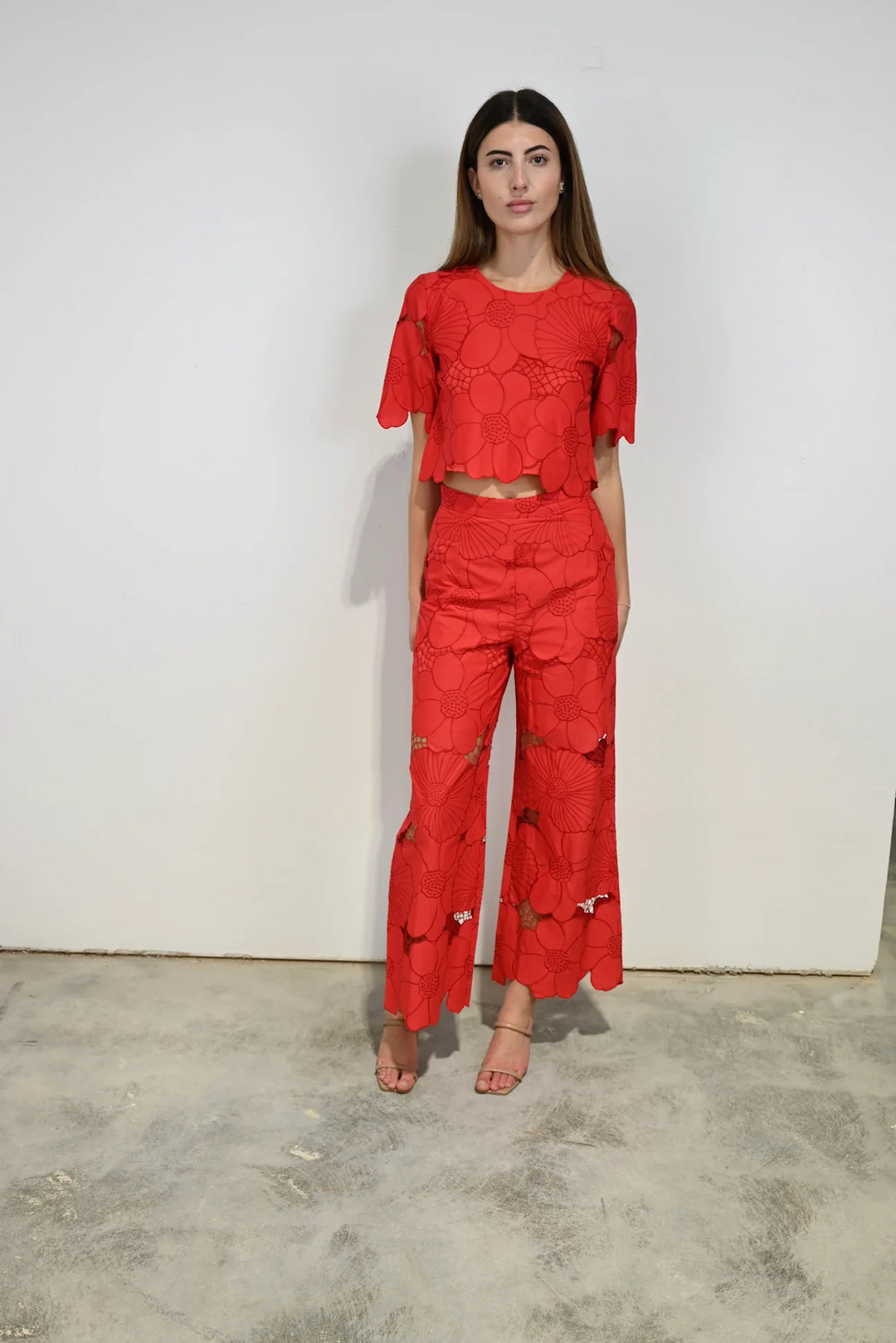 Matador Pants | Red Floral
