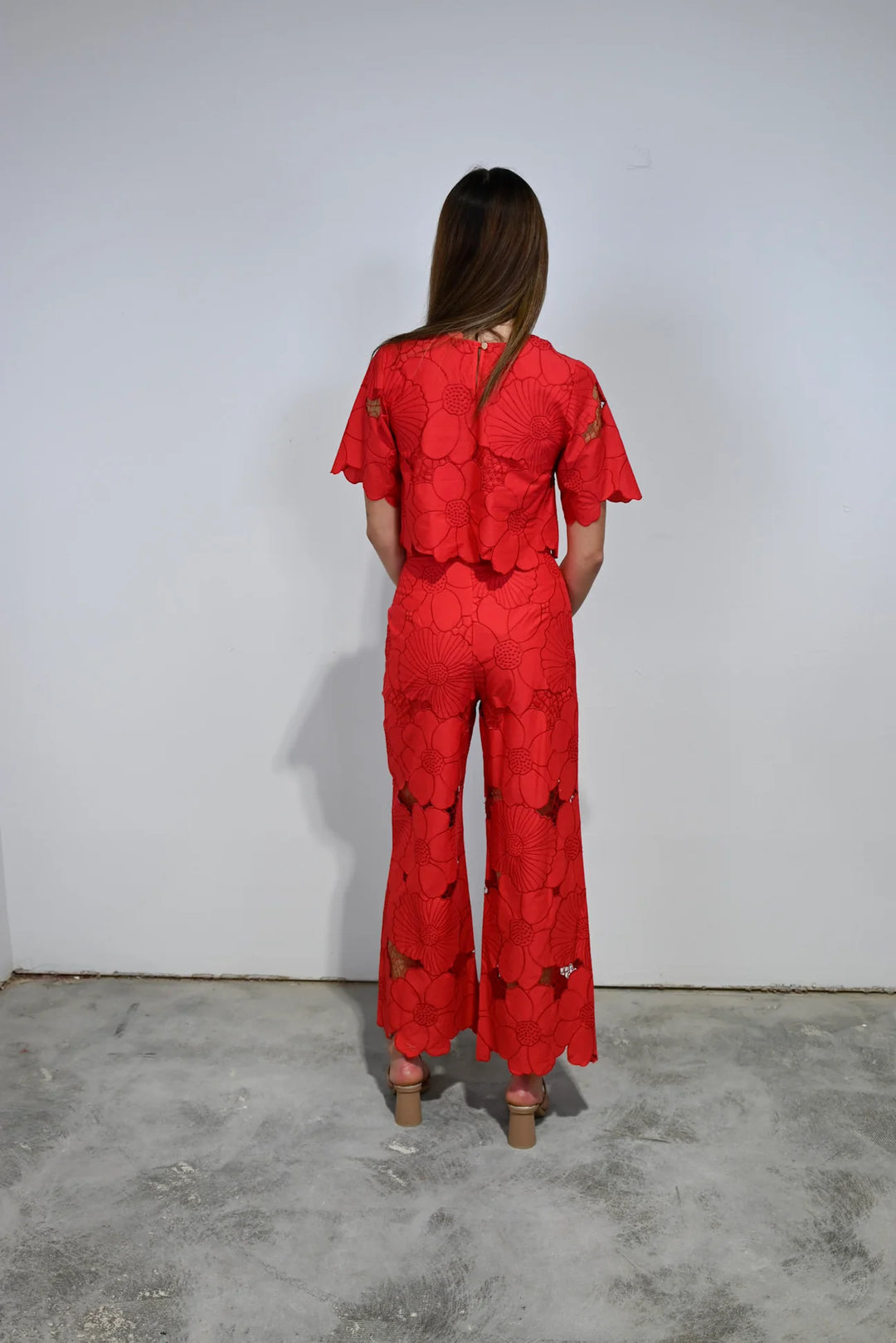 Matador Pants | Red Floral