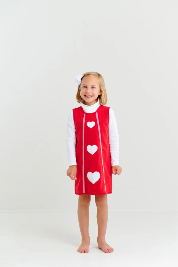 Annie Apron Dress | Richmond Red