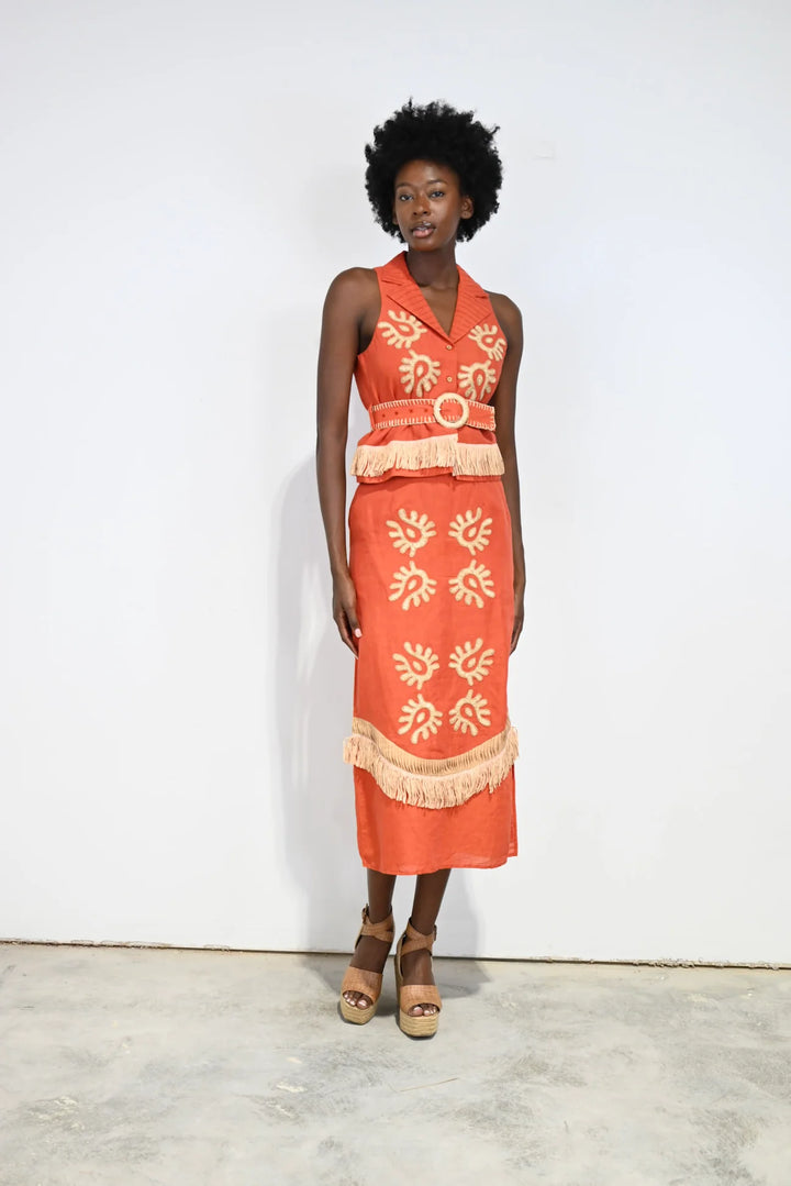 Florentine Skirt | Oaxaca Rafia