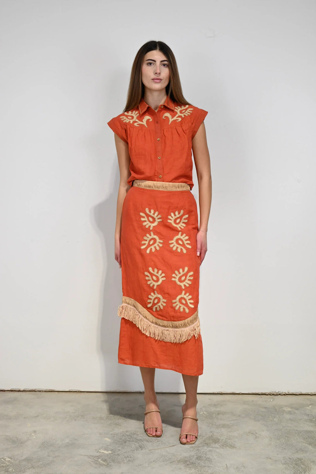 Florentine Skirt | Oaxaca Rafia
