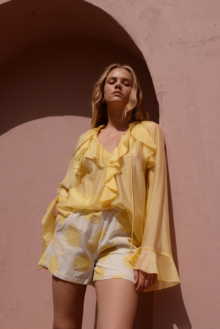 Kos Blouse | Lemon