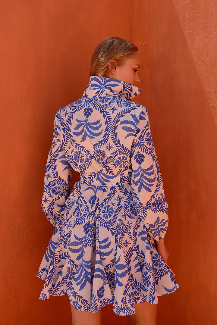 Naxos Mini Dress | Blue