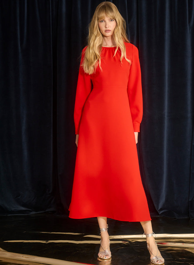Delancey Dress | Red