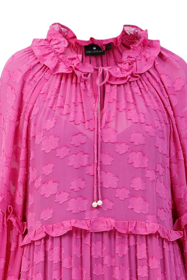 Linda Dress | Vivid Viola