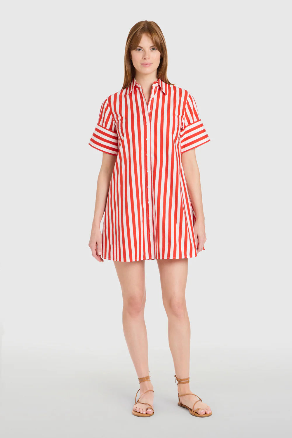 Dock Dress | Red Stripes
